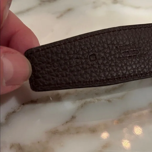 * HERMES* Gold H Belt Buckle